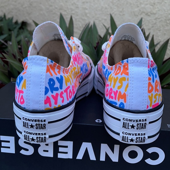 CONVERSE CTAS DOUBLE STACK LIFT OX PLATFORMS WMNS - Picture 15 of 16